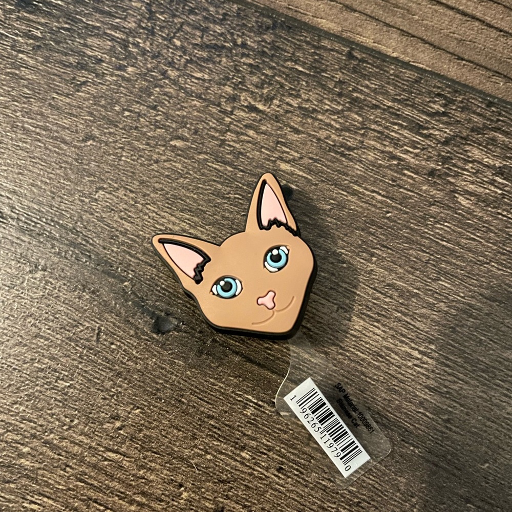 Croc Charm Cat
